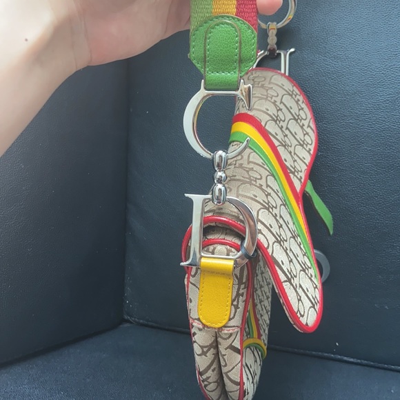 Dior Rasta Jamaican Special Edition Saddle Bag - Picture 11 of 12